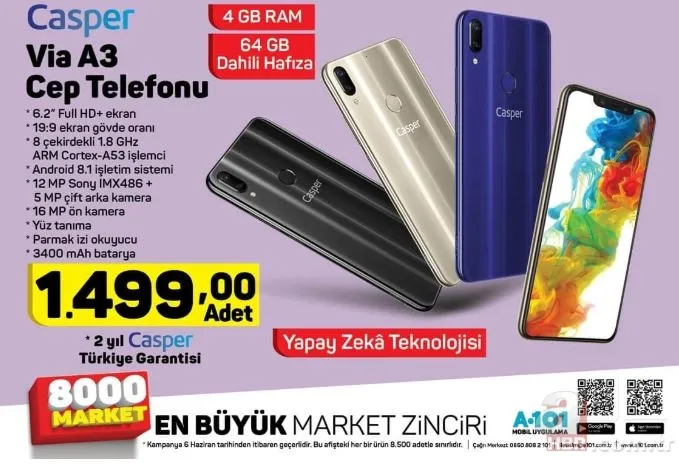 A101 aktüel ürünler kataloğu 6 Haziran beklenen fırsat geldi! A101 1-7 Haziran indirimli ürünler neler? 3
