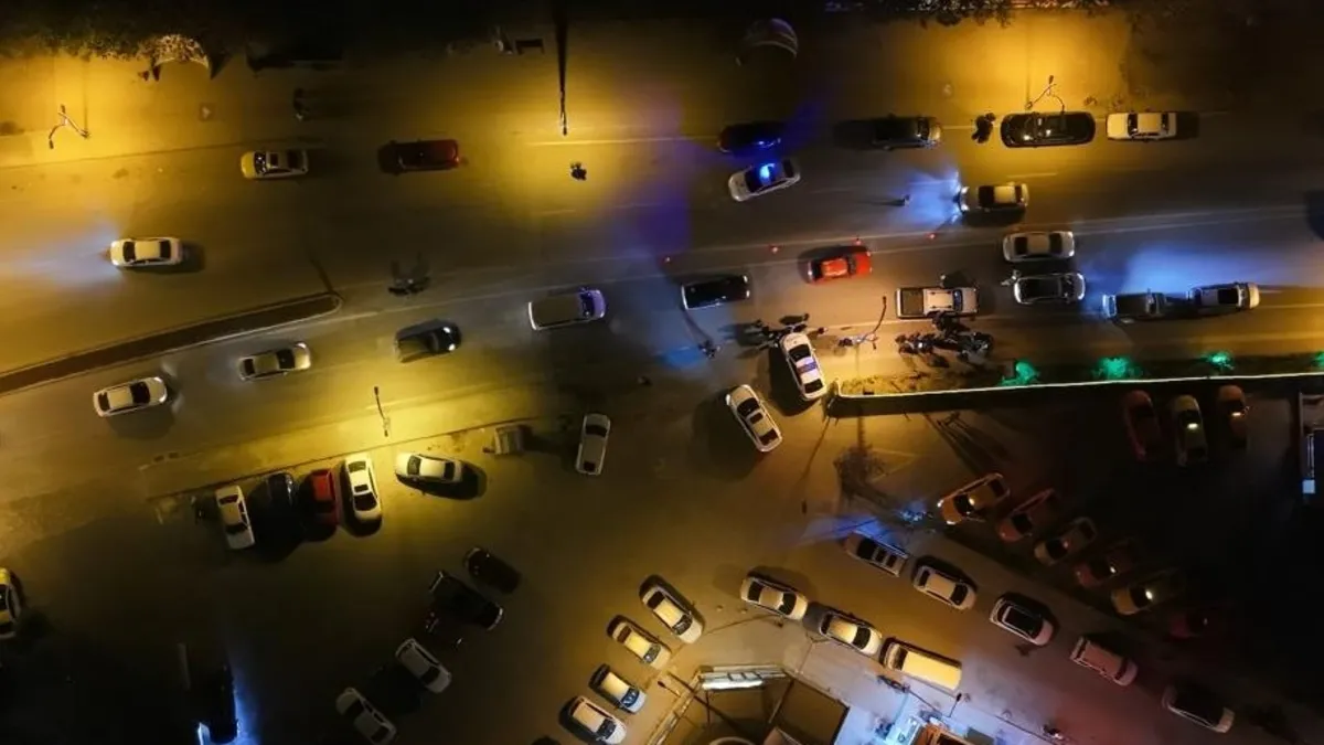 Kırıkkale'de narkotik uygulaması! Araçlar tek tek arandı