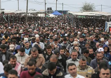 Filistinlilerin "Büyük Dönüş Yürüyüşü"