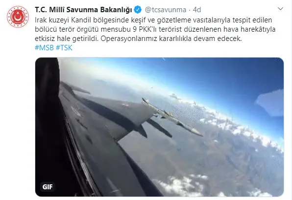 Son dakika: Kandil'e hava harekatı! 9 terörist etkisiz hale getirildi - 1