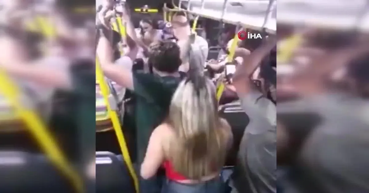 Otobüste doğum yaptı! Dakikalarca alkışlandı