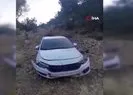 Bingöl’de otomobil şarampole uçtu