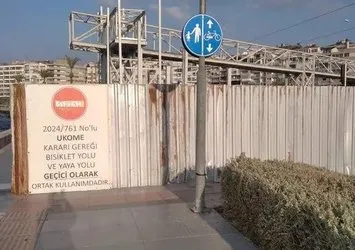 İzmir’de 16 ayda tamamlanmayan üst geçit vatandaşa isyan ettirdi