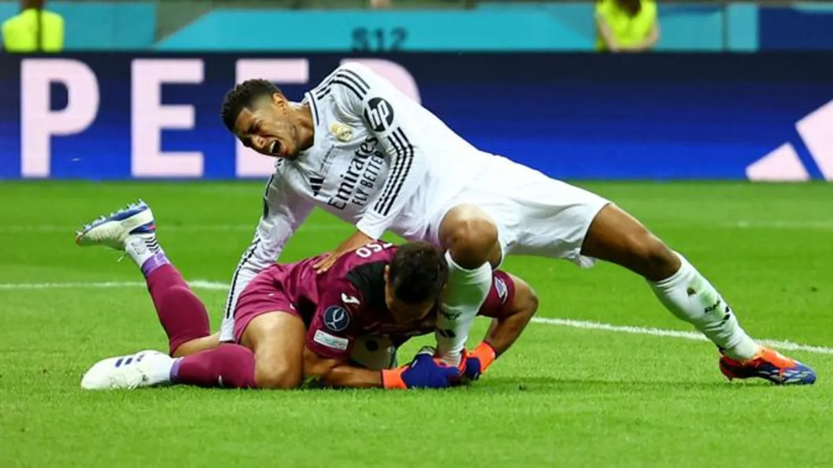 Real Madrid'de Bellingham antrenmanda sakatlandı