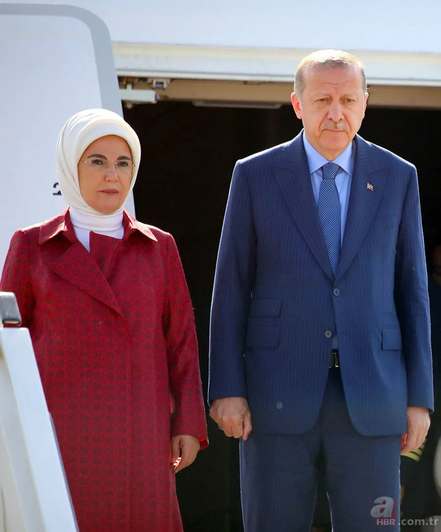 Başkan Recep Tayyip Erdoğan Almanya'da böyle karşılandı 19
