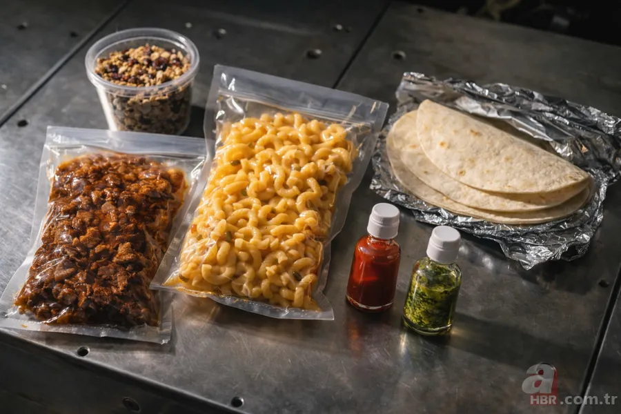 Astronotların uzay menüsü belli oldu! Biftekten peynirli makarnaya… 6