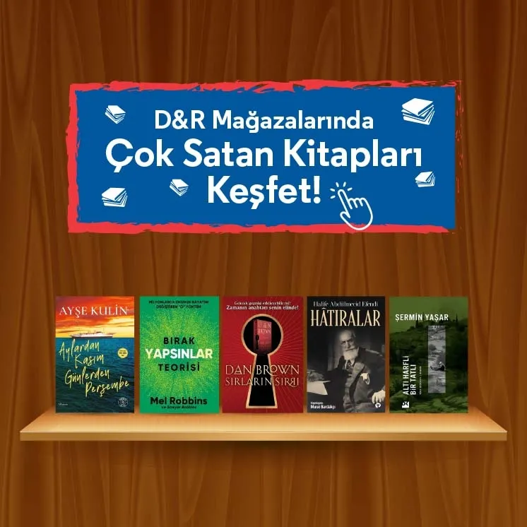 D&R mağazalarında çok satan kitaplar
