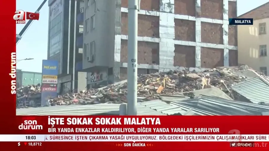 İşte sokak sokak Malatya! Bir yanda enkazlar kaldırılıyor bir yanda yaralar sarılıyor 8