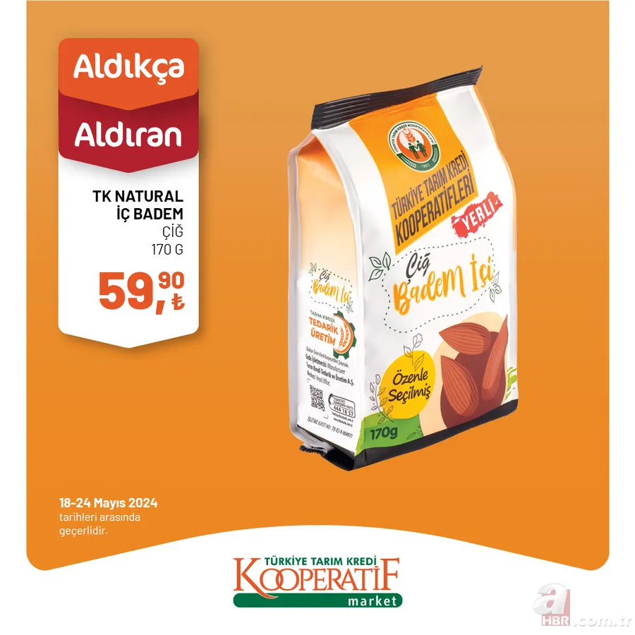 Tarım Kredi Market 24 Mayıs indirim kataloğu yayınlandı! TK’da Kahvaltılık, Temizlik Ürünleri, İçecek Çeşitleri, atıştırmalıklar uyguna satışta 4