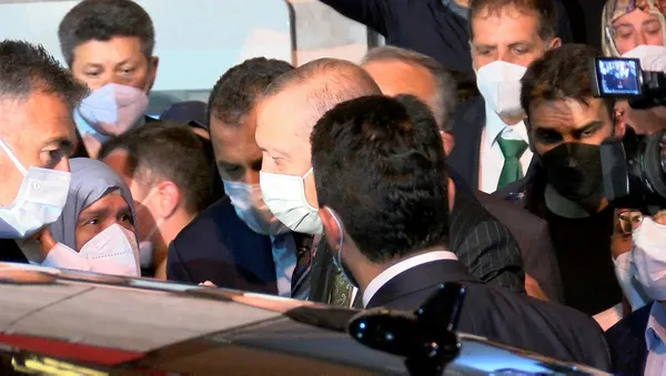 Başkan Erdoğan'a memleketi Rize'nin Güneysu ilçesinde sevgi seli - 7