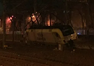 Ankara'da tren kazası!