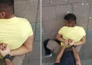 İğrenç adam yakalandı! Görüntüler telefonda...
