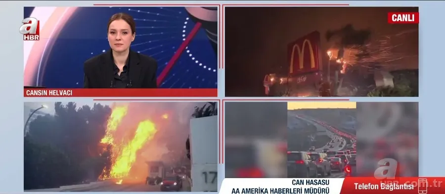 Los Angeles alev alev yanıyor! Bazı bölgelerde sokağa çıkma yasağı ilan edildi 21