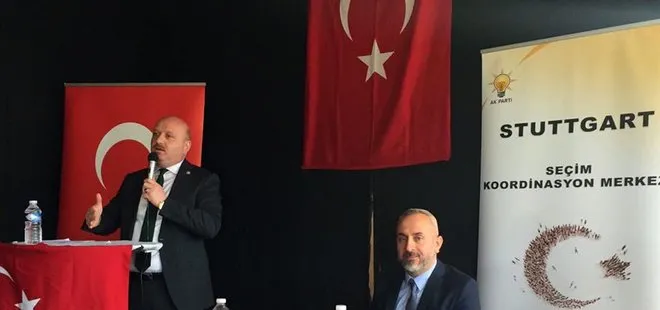AK PARTİLİ VEKİL ALMANYA'NIN YASAĞINI DELDİ