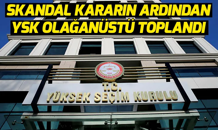 YSK İstanbuldaki itirazları görüşmek için toplandı