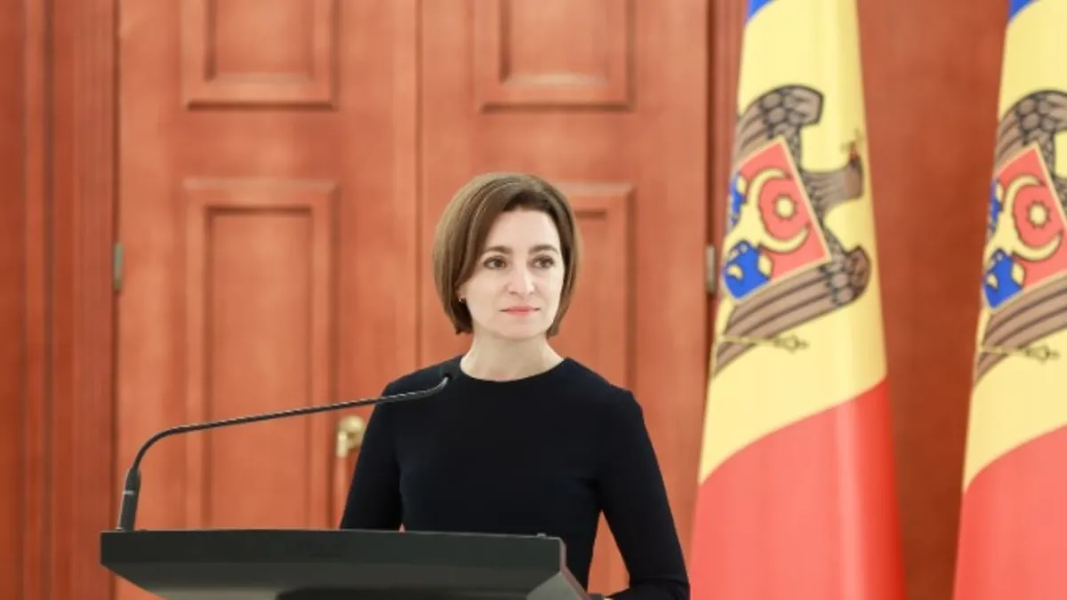 Moldova Cumhurbaşkanı tercihini yine Sandu'dan yana kullandı