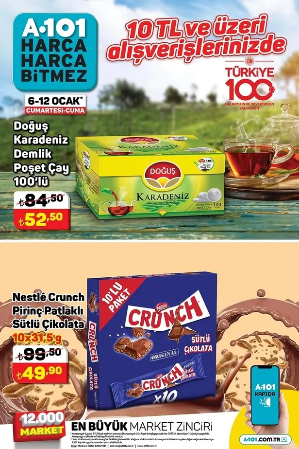12 Ocak A101 aktüel ürünler kataloğu yayınlandı! A101’de Dik süpürge, akıllı TV ve saat, kablosuz kulaklık ve daha yüzlerce ürün ucuza satılacak