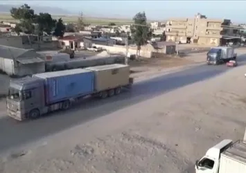 ABD'nin PYD'ye 218 TIR'lık silah yardımı