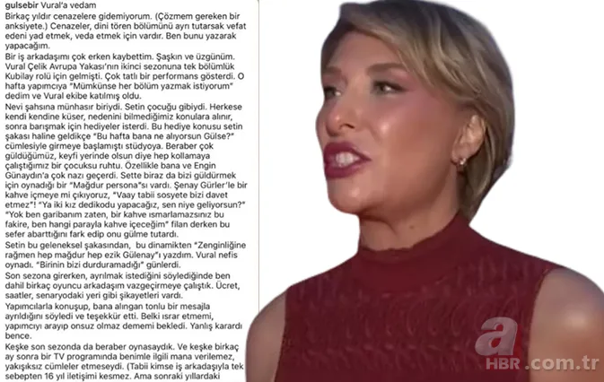 Gülse Birsel'in Vural Çelik'e veda paylaşımı olay oldu! Hemen sildi ama... 5