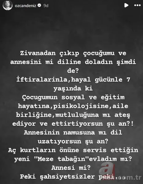 Özcan Deniz'in ağabeyinden Feyza Aktan'a yönelik şoke eden itiraf: DNA testi yaptırdık 6