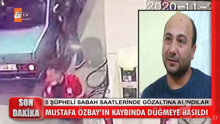 Müge Anlı’da araştırılan Mustafa Özbay olayında yeğenler gözaltına alınmıştı! Bulunan kan izleri her şeyi ele verdi