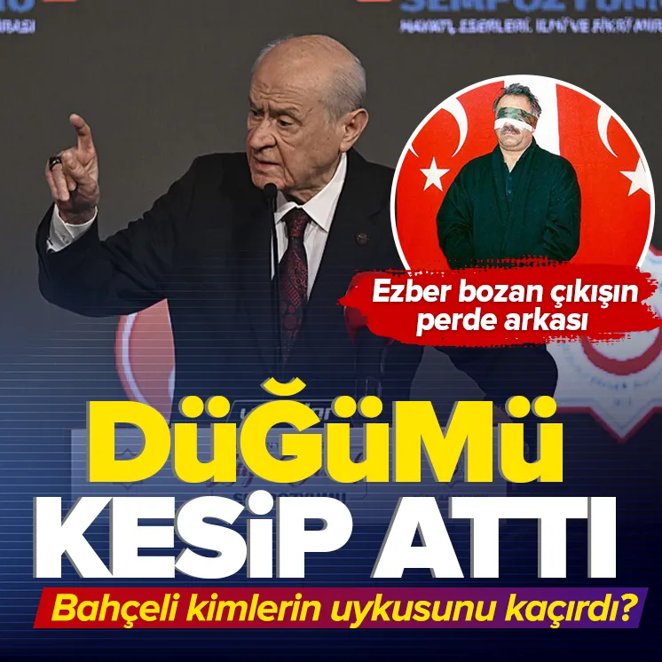 Bahçelinin çıkışı kimleri rahatsız etti?