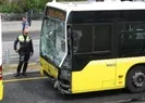 İstanbulda korku dolu anlar! İki metrobüs çarpıştı