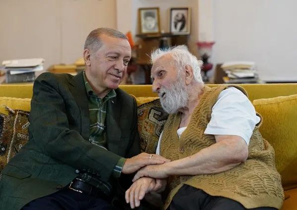 Başkan Erdoğan'dan neyzen Niyazi Sayın'a ziyaret - 4