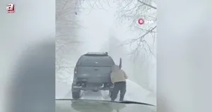 Türk bayrağı hassasiyeti kamerada