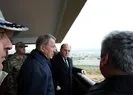 Son dakika: Bakan Hulusi Akardan İngiltere Savunma Bakanı Ben Wallace ile sınır hattına ziyaret