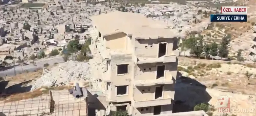 Esad rejimi sivilleri hedef alıyor! İdlib’in güneyindeki hayalet kent Eriha'yı A Haber görüntüledi 9
