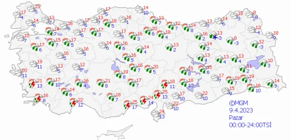 1680896278917.png Kuvvetli sağanak yağış yolda! Meteoroloji gün vererek milyonları uyardı! İstanbul Ankara İzmir hava durumu... - 6