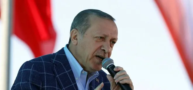 Cumhurbaşkanı Erdoğan’dan CHP’nin adayı Muharrem İnce’ye Pensilvanya yanıtı: İspat edemezsen namertesin!