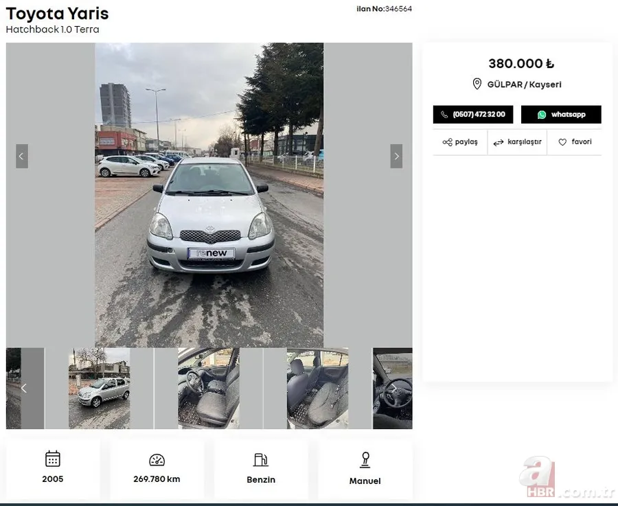 Uyguna İkinci el araç satışı yapıyor! Fiyatlar 230 bin TL’den başlıyor! Fiat, Volkswagen, Hyundai, Peugeot, Renault, Ford, Citroen mollerinin fiyatı ne kadar? 18