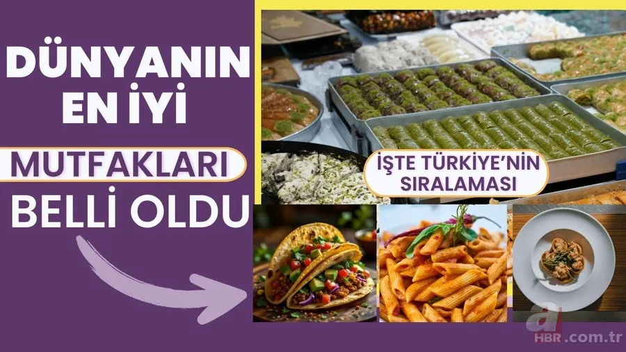 Resmen tescillendi! Dünyanın en iyi mutfakları belli oldu: Türkiye ilk 10’da 1