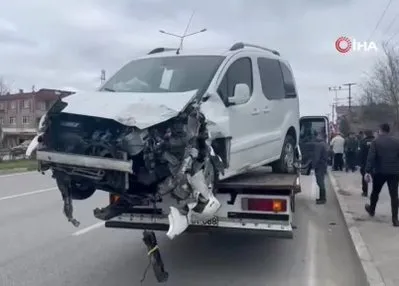 Samsun’da trafik kazası