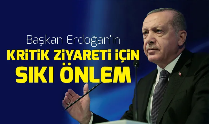 Başkan Erdoğanın kritik Almanya ziyareti için sıkı güvenlik önlemi
