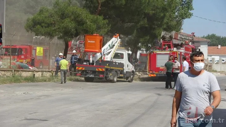 Son dakika! Çanakkale Emniyet müdürlüğü binasında korkutan yangın