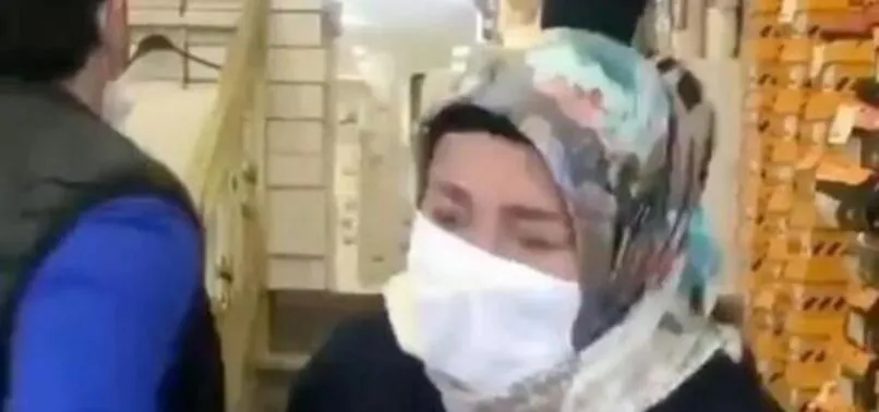 Ayakkabı için itilen anne, kızından değil görüntüyü çekenden şikayetçi oldu