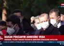 Başkan Erdoğan Ruhsar Pekcan’ı acı gününde yalnız bırakmadı