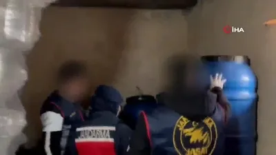3 ton sahte içki ele geçirildi