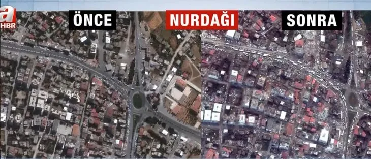 Depremin boyutu uydudan görüntülendi! ABD’li şirket paylaştı | İşte uydu görüntüleriyle yıkımın öncesi ve sonrası