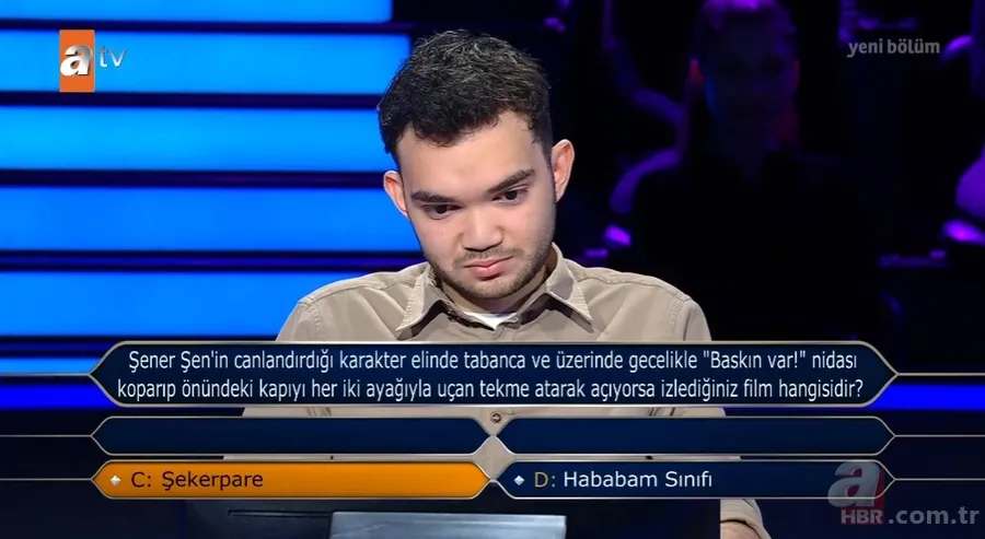 Milyoner'de "basit soru" büyük hayal kırıklığı! İlk soruda yarışmaya veda etti 12