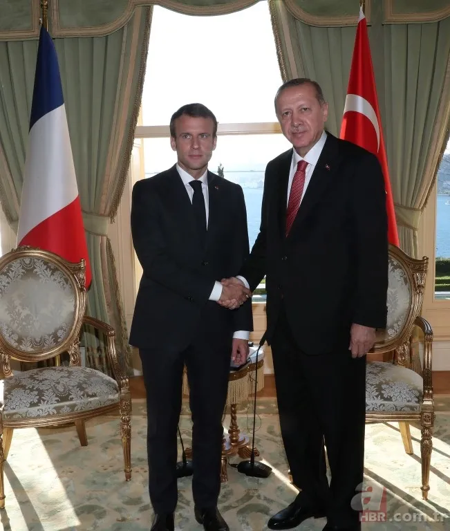 Fransa Cumhurbaşkanı Macron İstanbul'a geldi 12