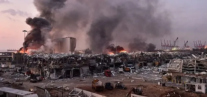 Beyrut Limanı’ndaki patlamada zarar gören silolar yıkılacak