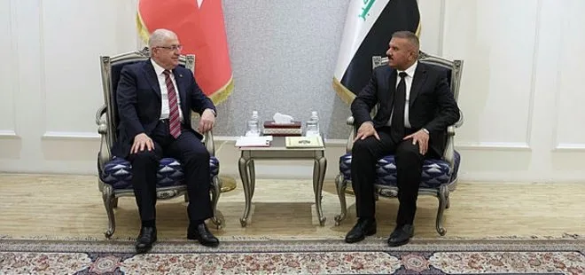 Milli Savunma Bakanı Güler Irak İçişleri Bakanı Şammari ile görüştü