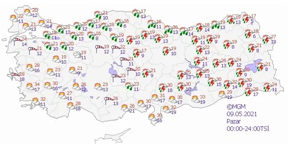 Ramazan Bayramı'nda hava nasıl olacak? Bayramda yağmur yağacak mı? Meteoroloji'den bayram uyarısı - 5