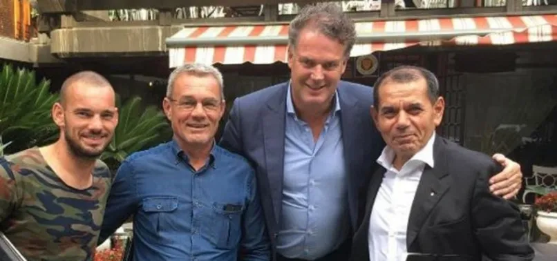 Wesley Sneijder ve Dursun Özbek buluştu!