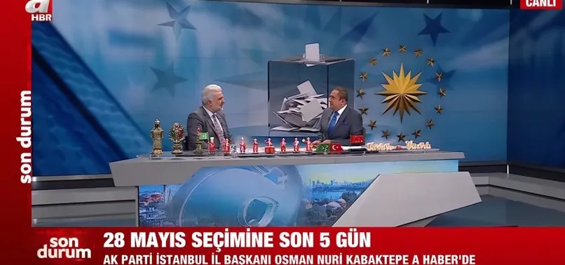 AK Parti İstanbul İl Başkanı Osman Nuri Kabaktepe A Haber'de: Toplum zikzakları sevmez