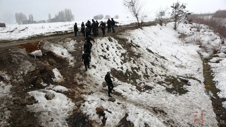 Muş’ta nehre düşen Yağmur’u arama çalışmaları 8. gününde! Nehre ağ çekildi 5